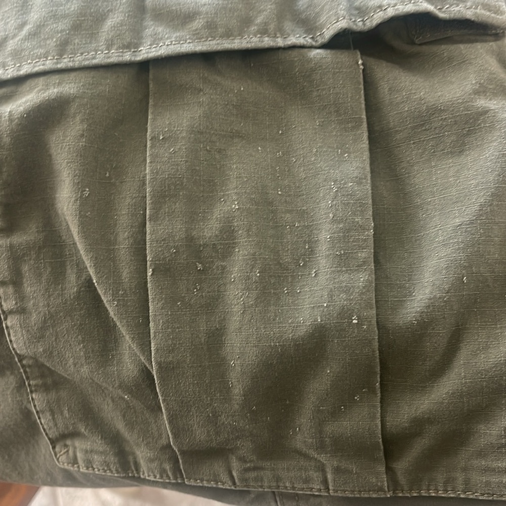 Fox Racing  Men's Utility cargo Flat
Front Chino Pants Size 36 Moto Green Pants - Picture 14 of 15